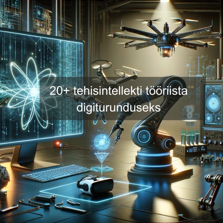 Read more about the article 20+ tehisintellekti tööriista, mida pead digiturunduses kasutama